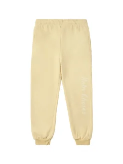 Logo stretch cotton sweatpants