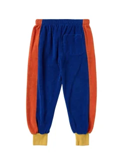 Logo stretch cotton sweatpants