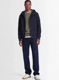 Logo tech blend hooded jacket