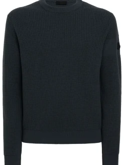 Logo virgin wool sweater