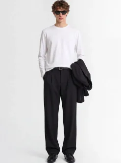 Long-sleeve cotton jersey t-shirt