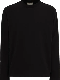Long-sleeve cotton jersey t-shirt