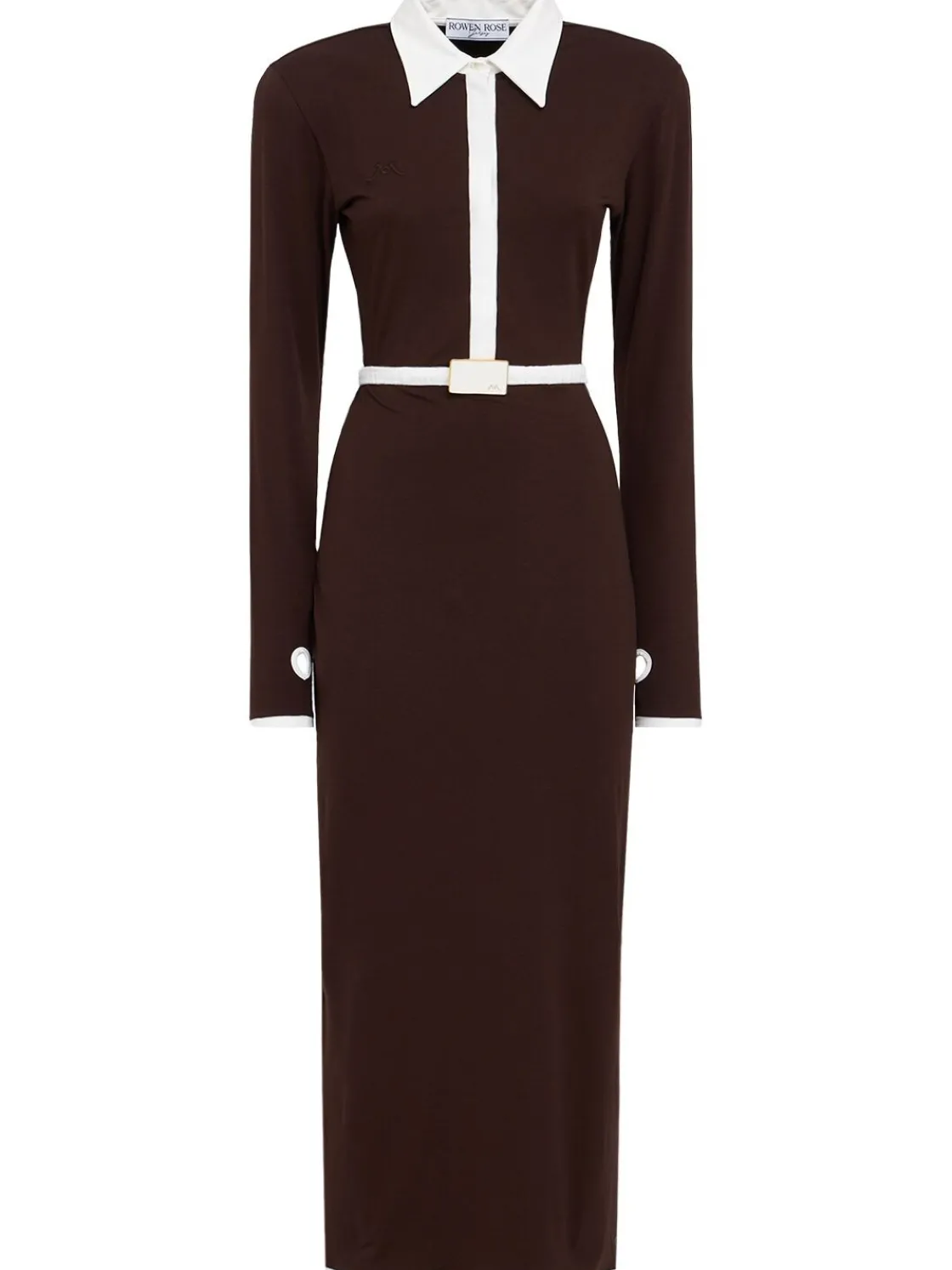 Long sleeved polo dress