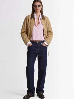 Loose fit denim jeans