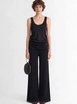 Loose fit palazzo pants