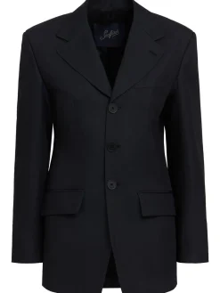 Lora single breast blazer