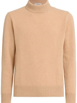 Maglia a collo alto in lana