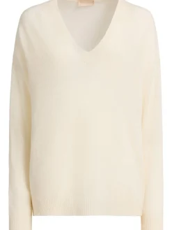 Maglia Aura in cashmere con scollo a V