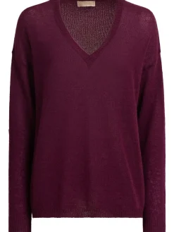 Maglia Aura in cashmere con scollo a V