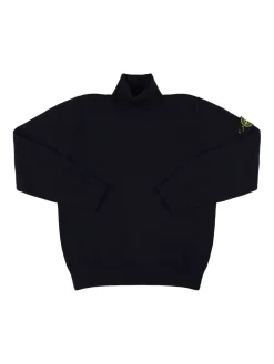 Maglia collo alto in lana