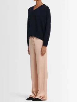 Maglia Evelyn in lana con scollo a V