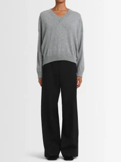 Maglia Evelyn in lana con scollo a V