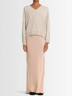 Maglia Evelyn in lana con scollo a V