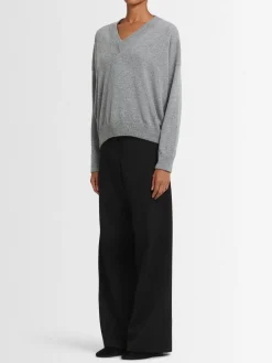 Maglia Evelyn in lana con scollo a V