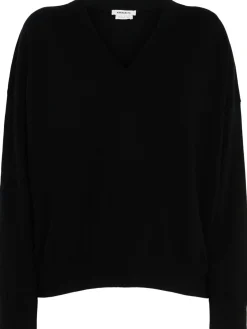 Maglia Evelyn in lana con scollo a V