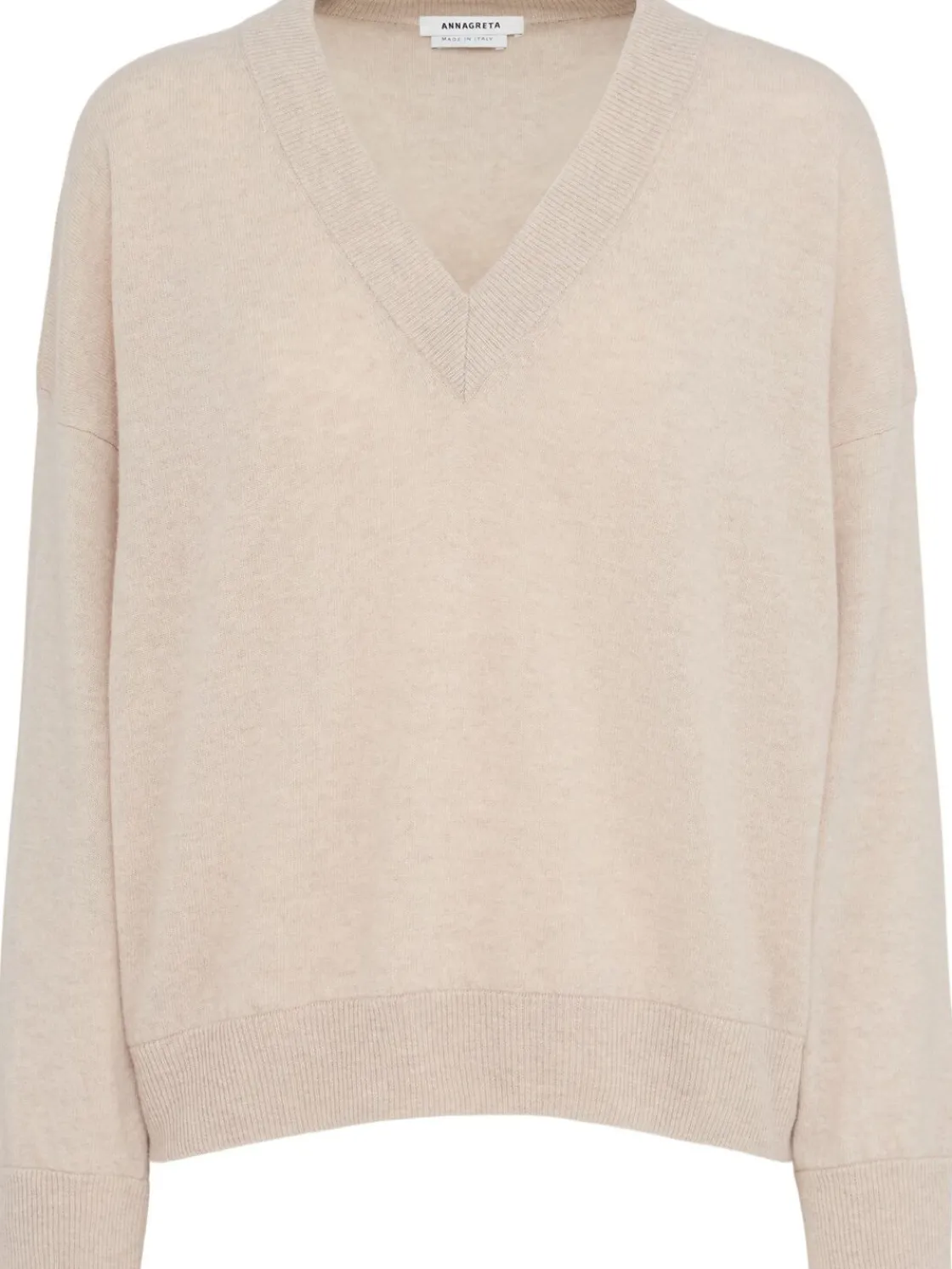 Maglia Evelyn in lana con scollo a V