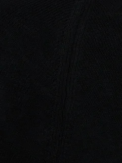 Maglia girocollo Ada in lana a costine