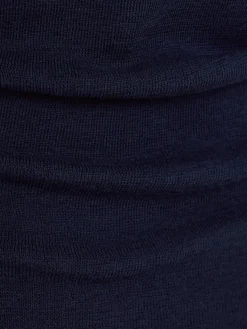 Maglia girocollo Ada in lana a costine