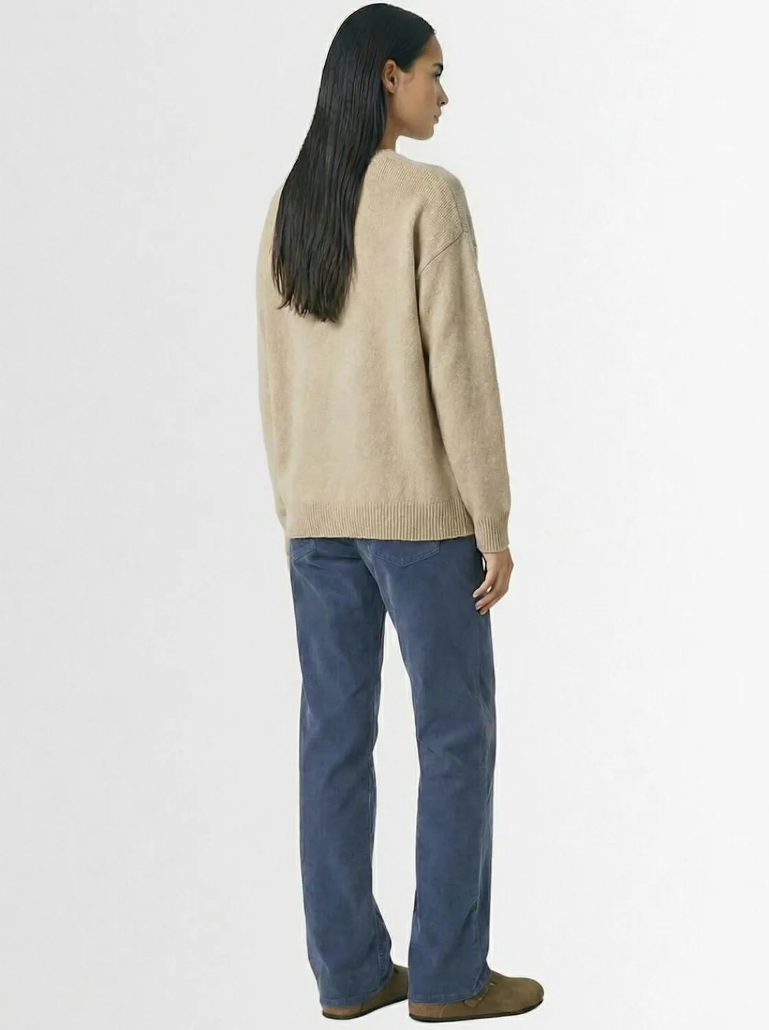 Maglia girocollo Eremo in eco-cashmere