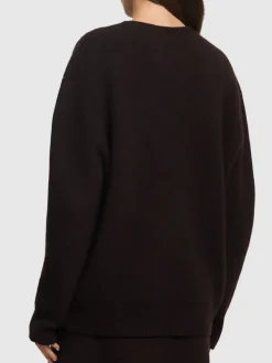 Maglia girocollo Idea in maglia di misto seta