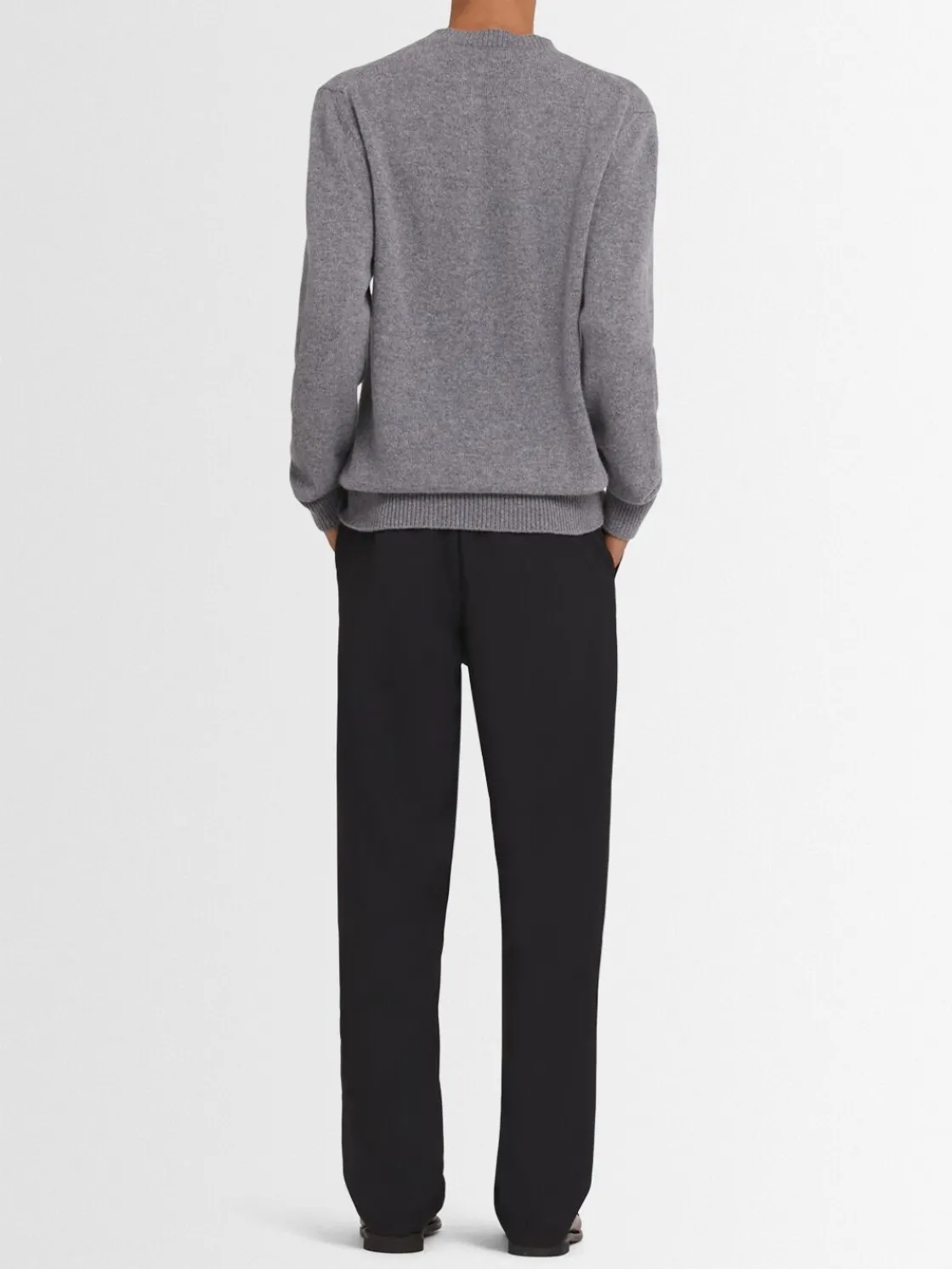 Maglia girocollo in lana