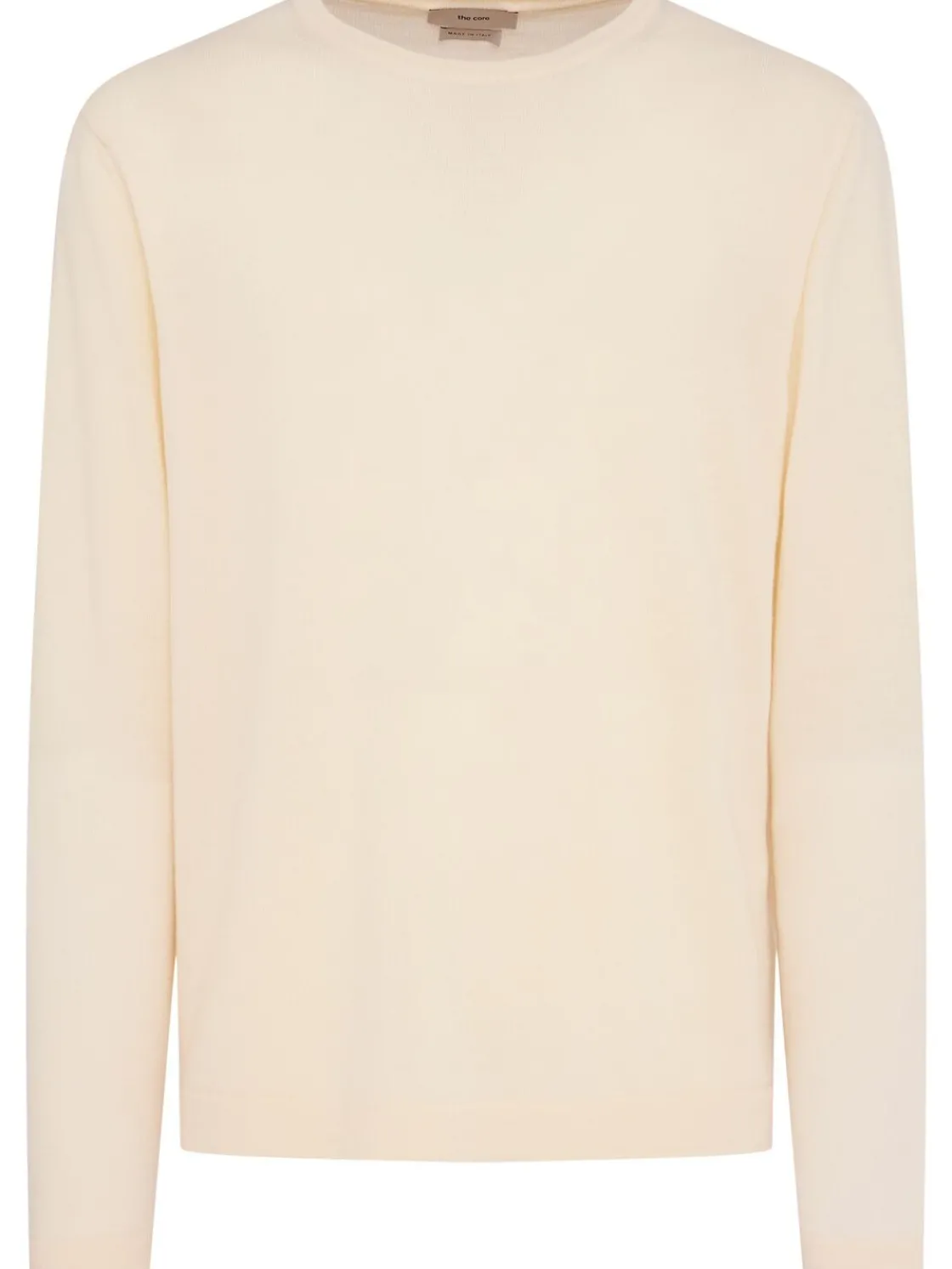 Maglia girocollo in lana leggera