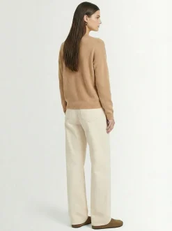 Maglia girocollo Soffio in cashmere