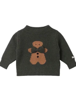 Maglia in lana con ricami