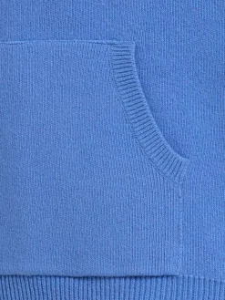 Maglia in misto lana con cappuccio