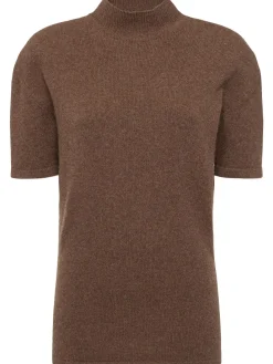 Maglia La Maille Castagna in misto lana