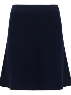 Manz wool knit mini skirt
