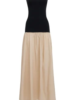 Marc strapless long dress