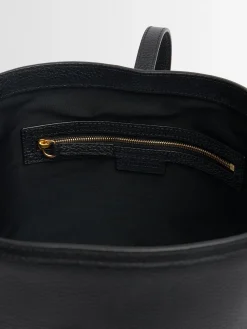 Maryllon grain leather tote bag