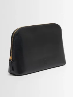 Medium aya leather clutch