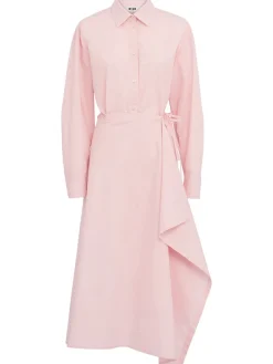 Midi shirt dress