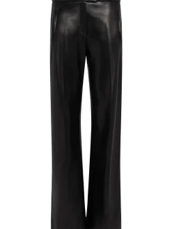 Miles straight leg leather pants