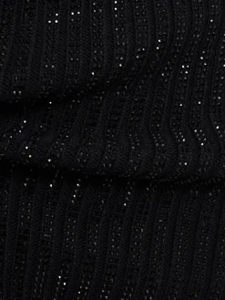 Minigonna in maglia / decorazioni