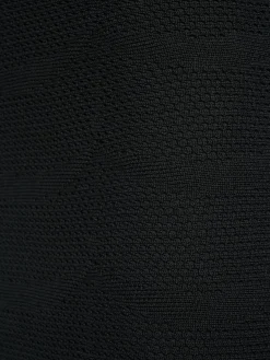 Minigonna in mesh di seta e cotone