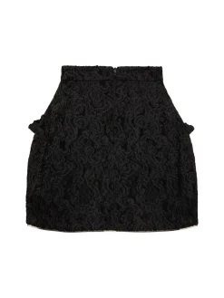 Minigonna jacquard