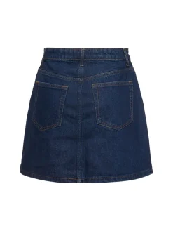 Minigonna Lydia a vita alta in denim