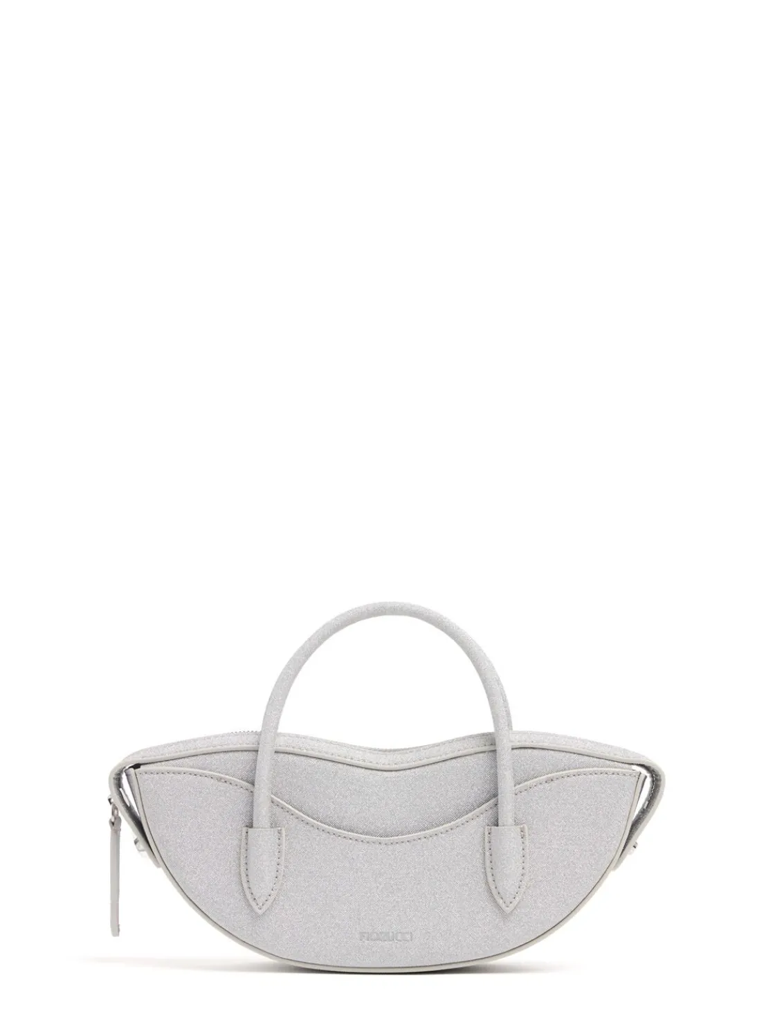 Mini Lips glitter top handle bag
