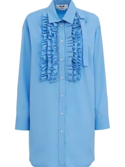 Mini shirt dress