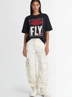 M J Levi's t-shirt