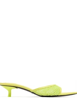 20mm Mesh heeled mules