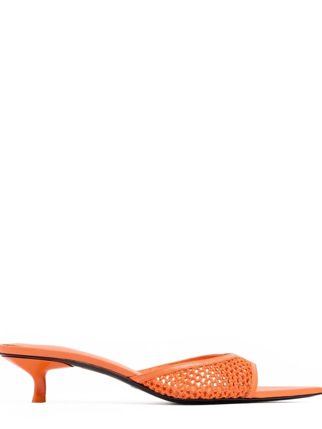 20mm Mesh heeled mules