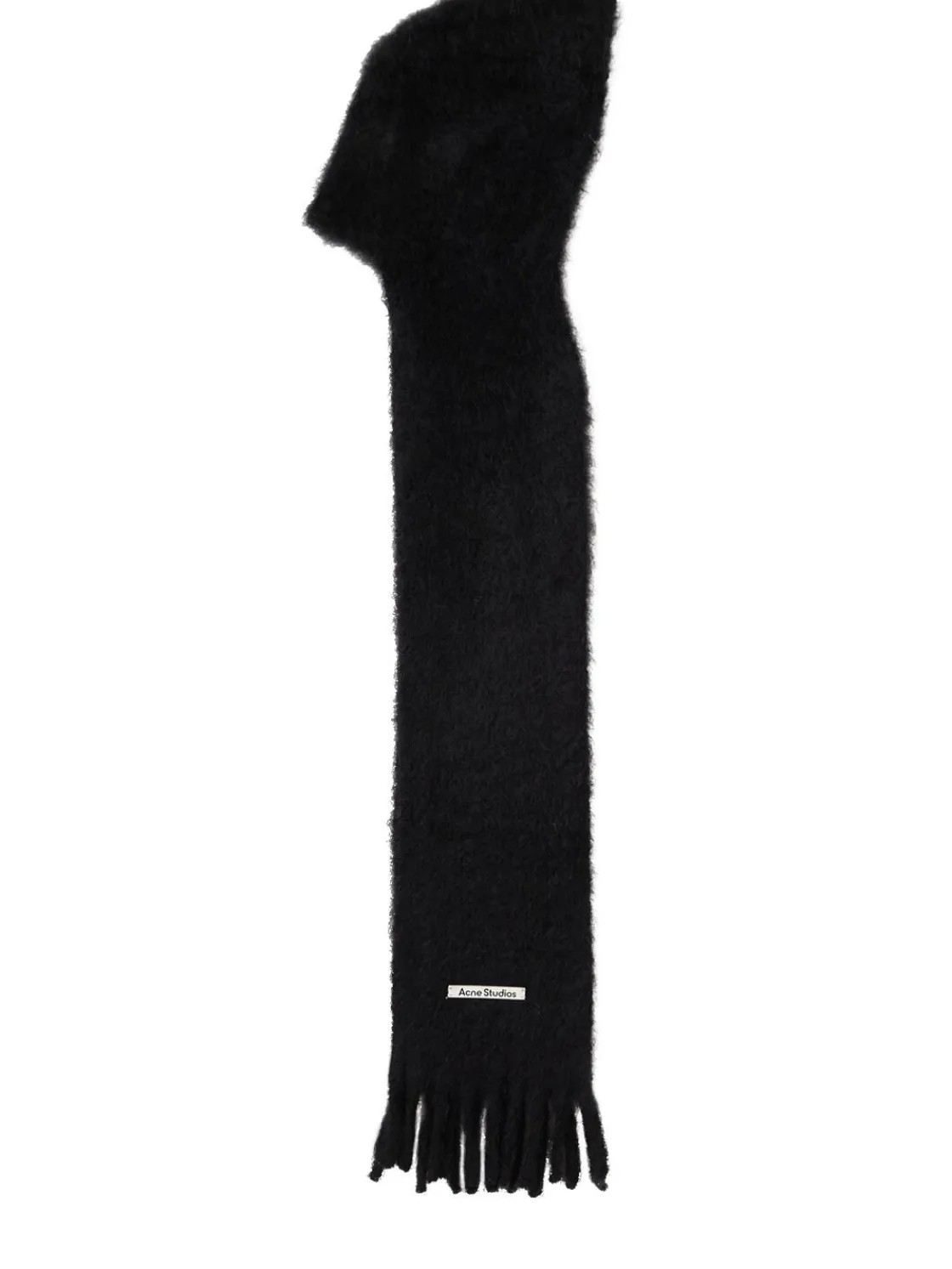 Mohair & wool scarf