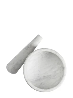 Mortaio e pestello Ellipse in marmo