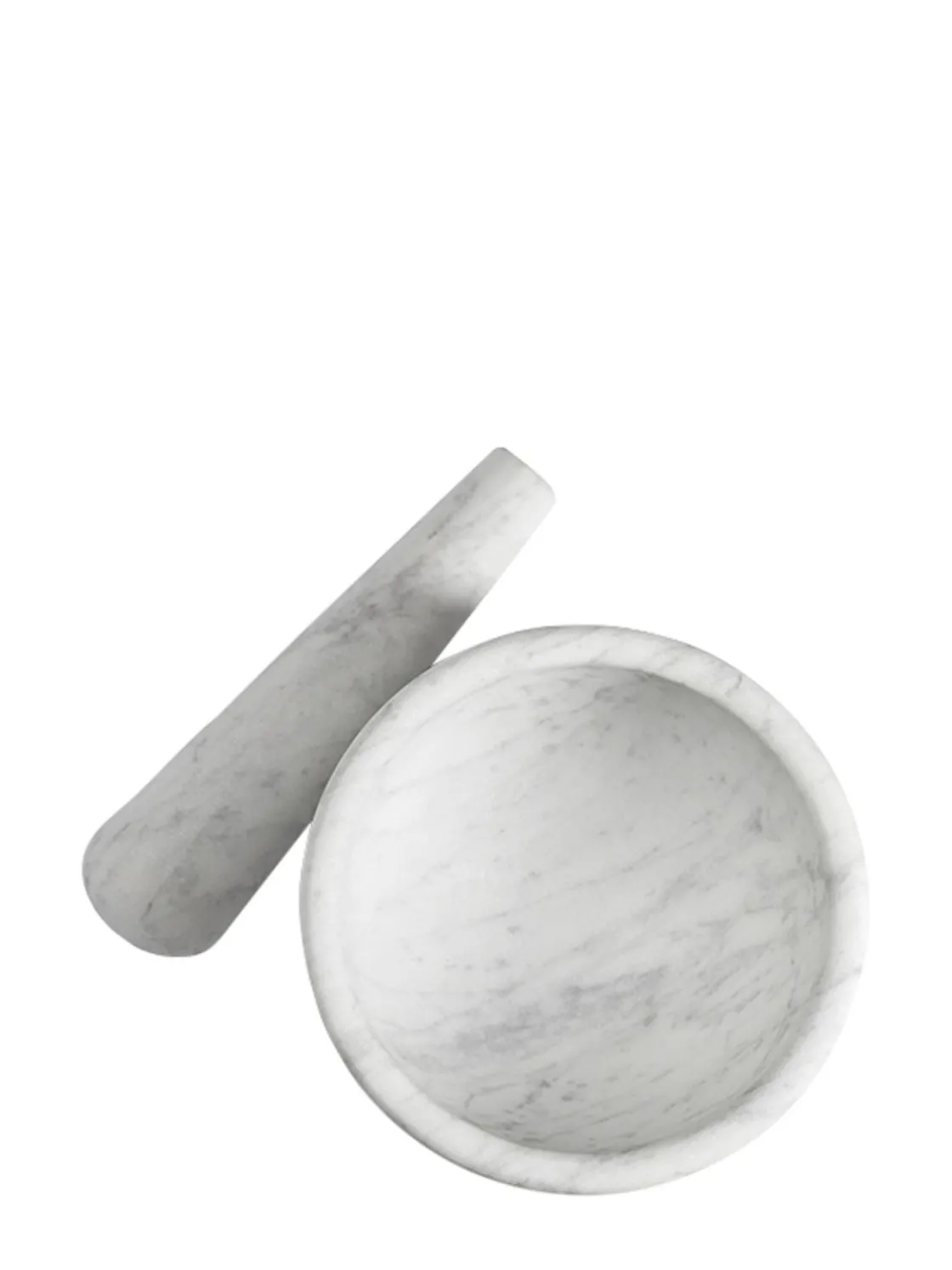 Mortaio e pestello Ellipse in marmo