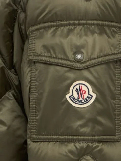 Moulleau quilted nylon down shirt jacket