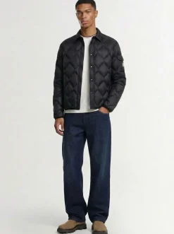 Moulleau quilted nylon down shirt jacket